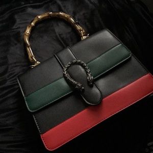 Bamboo red green black inspired